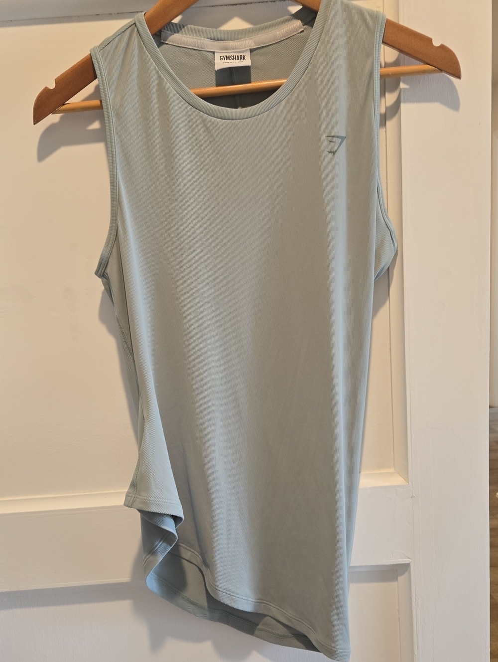 Gymshark Women's Sage Green Muscle Tank